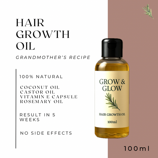 Grow & Glow Hair Growth Oil - 100ml
